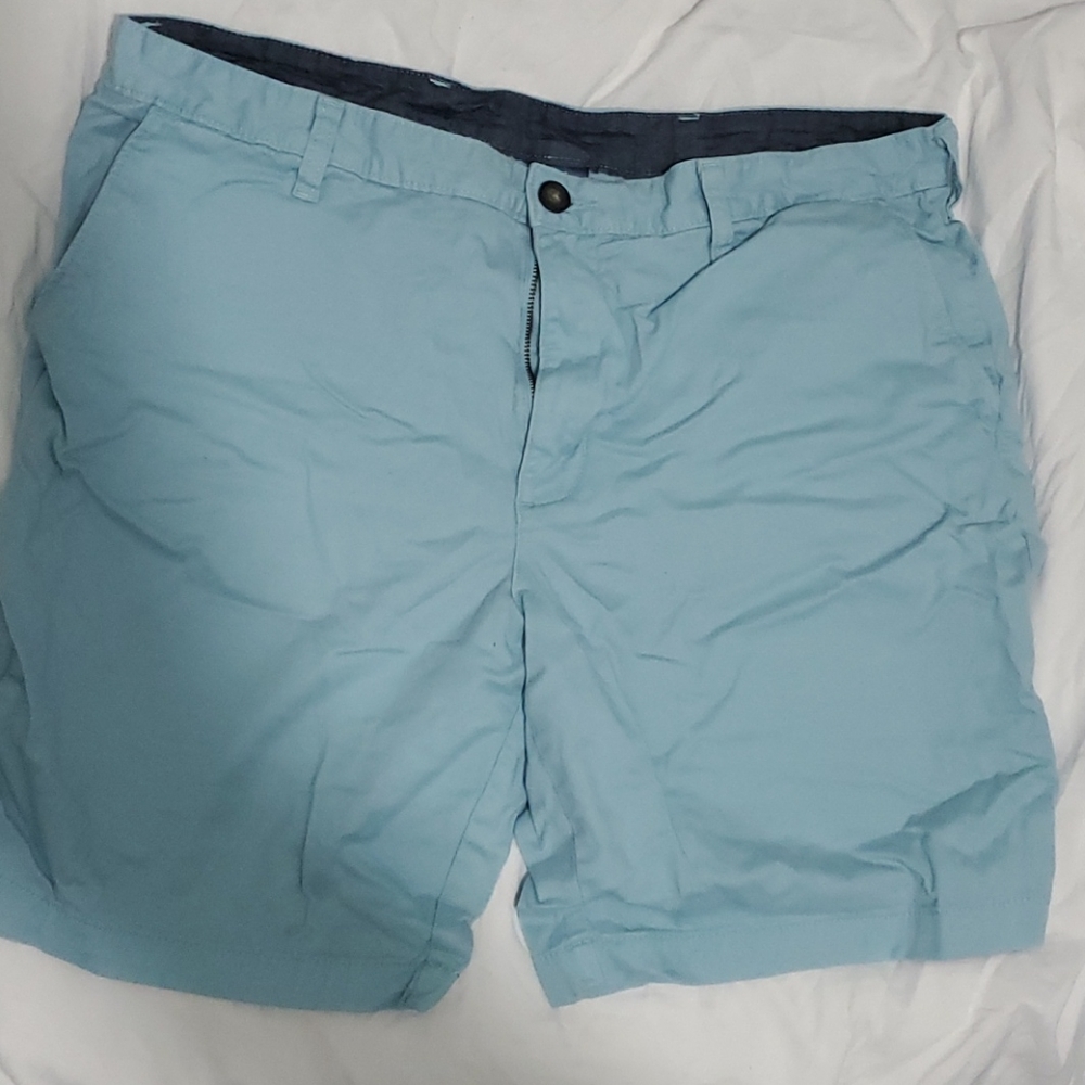 Baby blue shorts